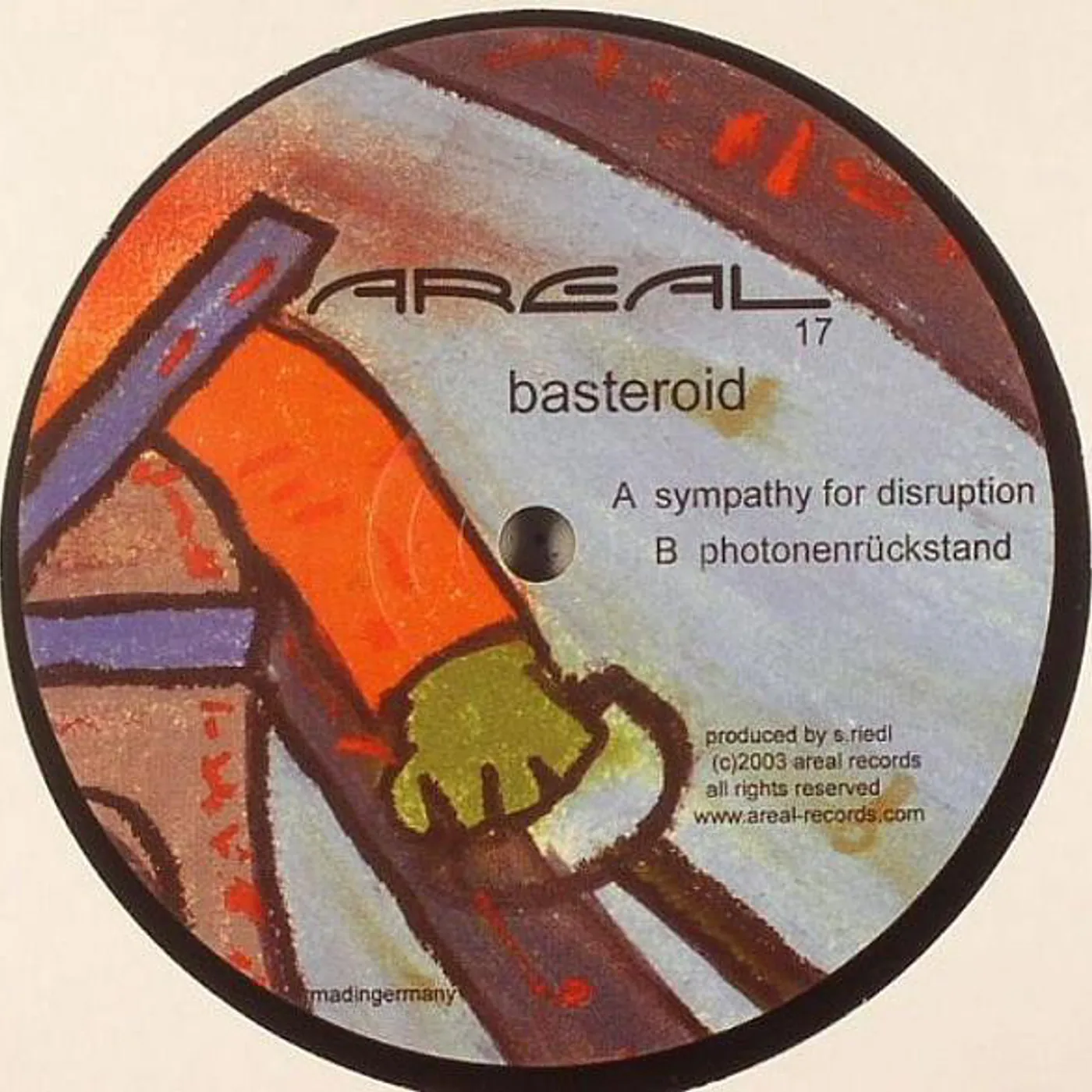 Basteroid SYMPATHY FOR DISRUPTION Vinyl Record