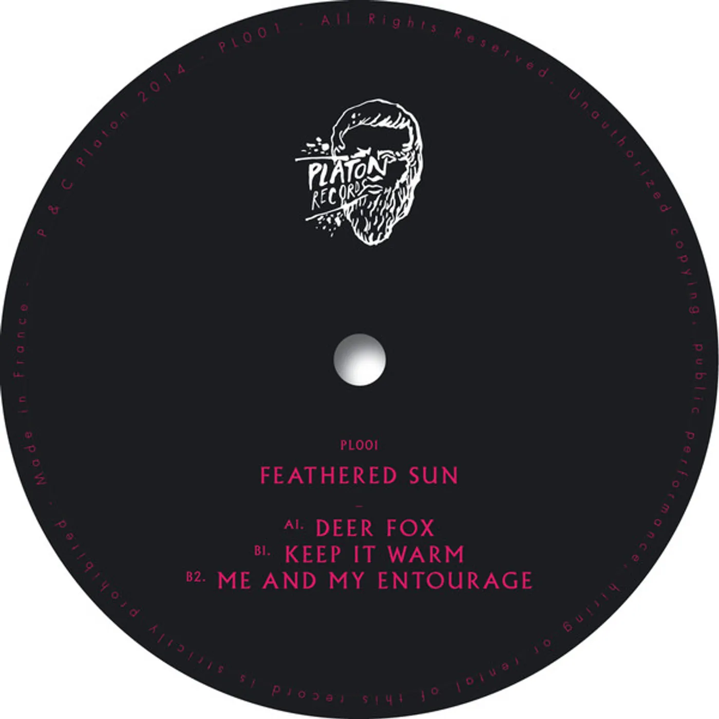 FEATHERED SUN Deer Fox Vinyl Record