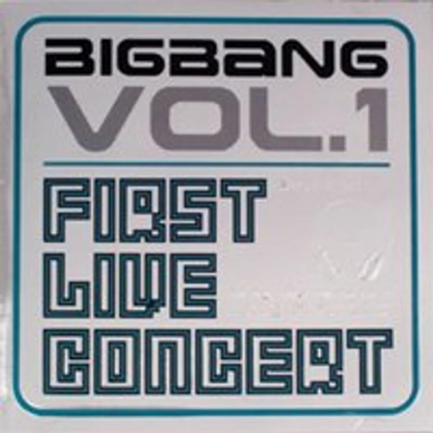 BIGBANG 1ST LIVE CONCERT: VOL 1 CD