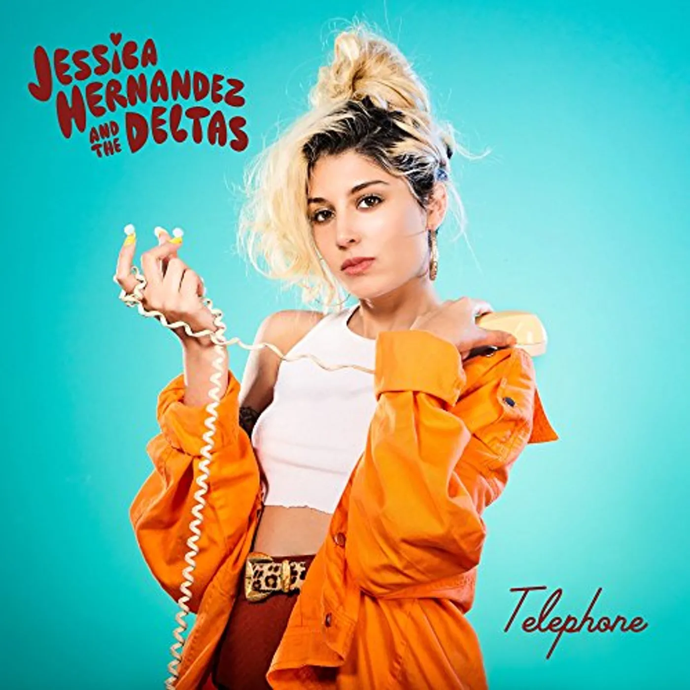 Jessica Hernandez and the Deltas TELEPHONE / TELEFONO Vinyl Record