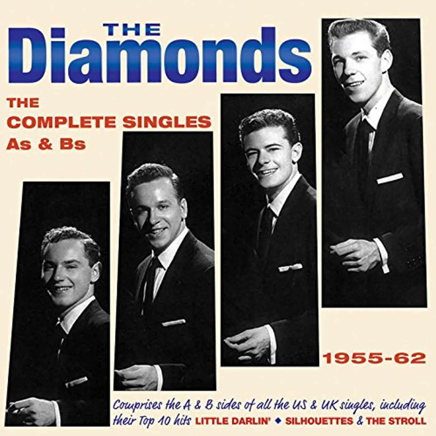 The Diamonds COMPLETE SINGLES AS & BS 1955-62 CD