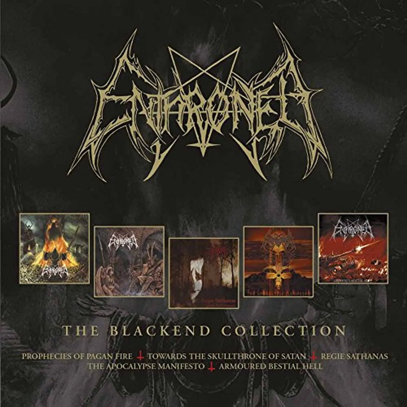 Enthroned BLACKEND YEARS CD