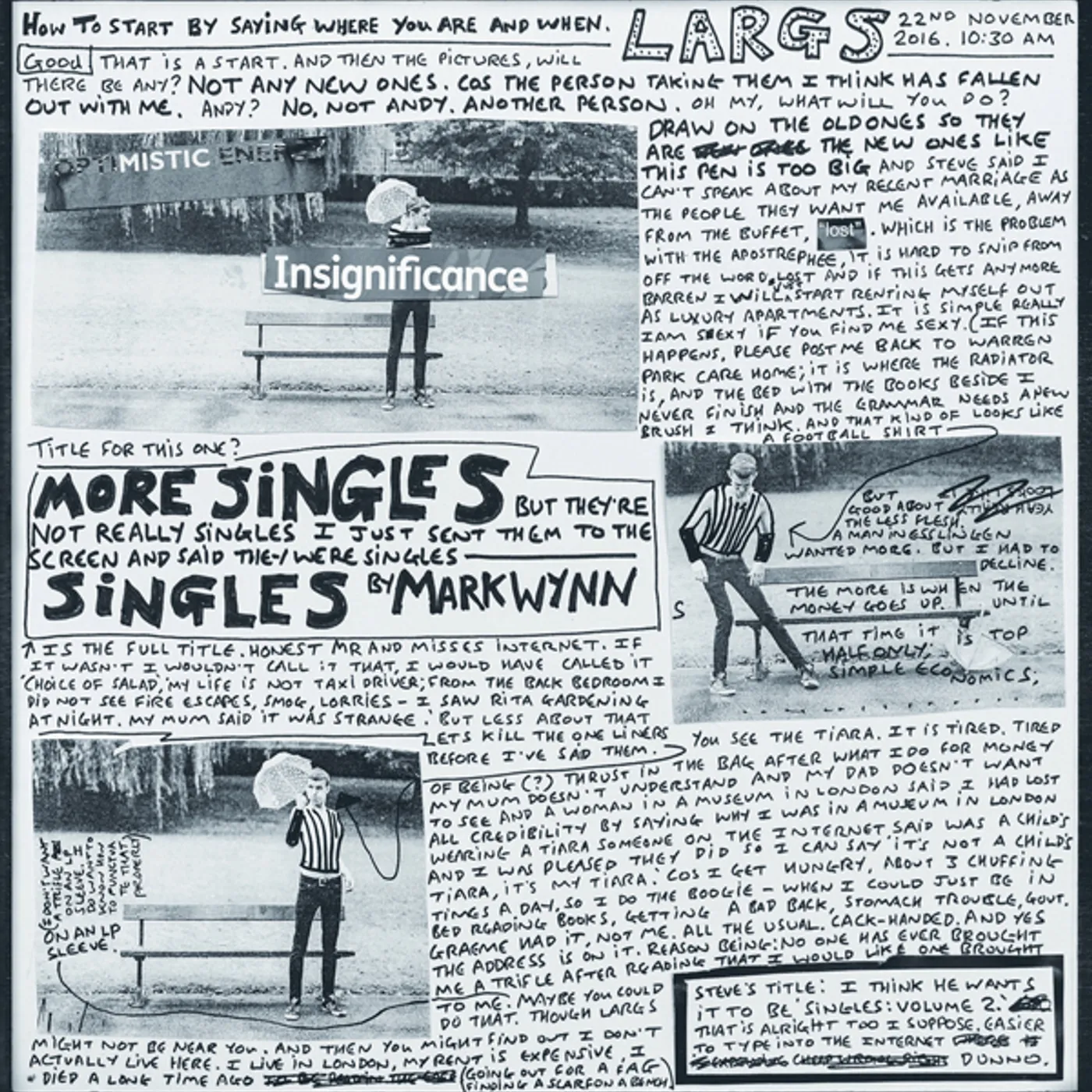 Mark Wynn MORE SINGLES Vinyl Record