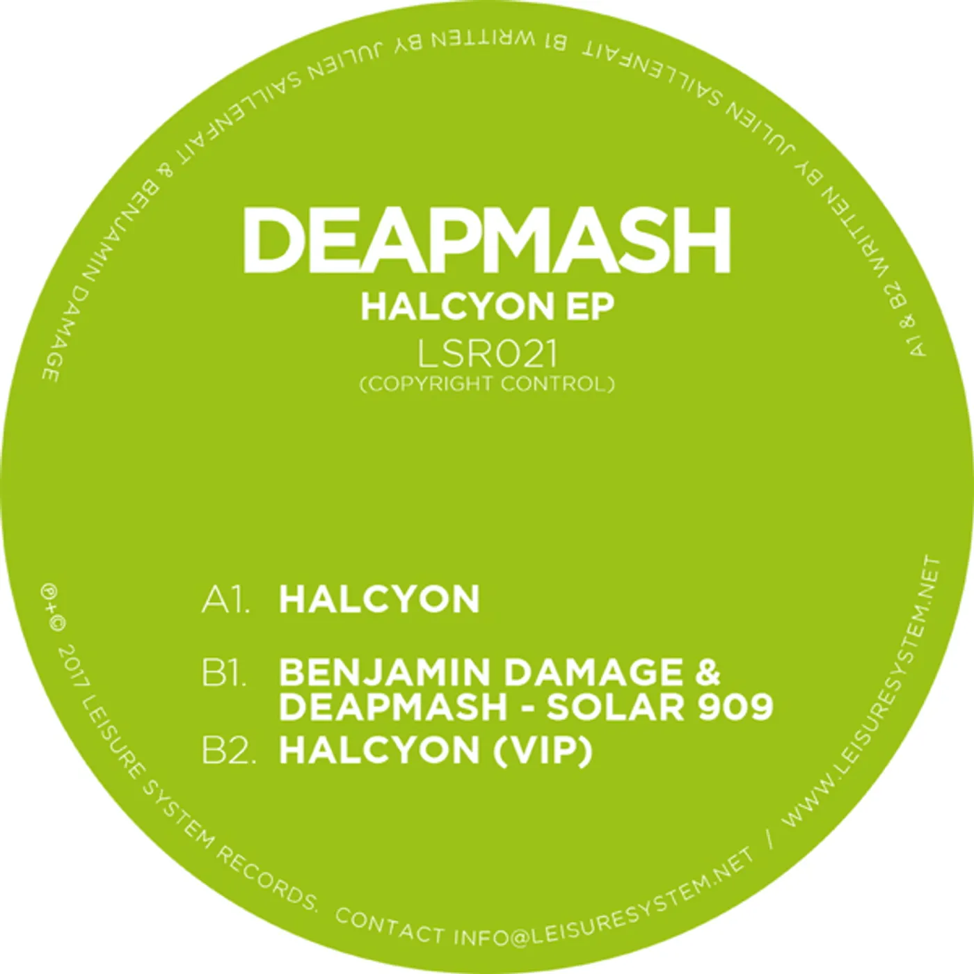 Deapmash HALCYON Vinyl Record