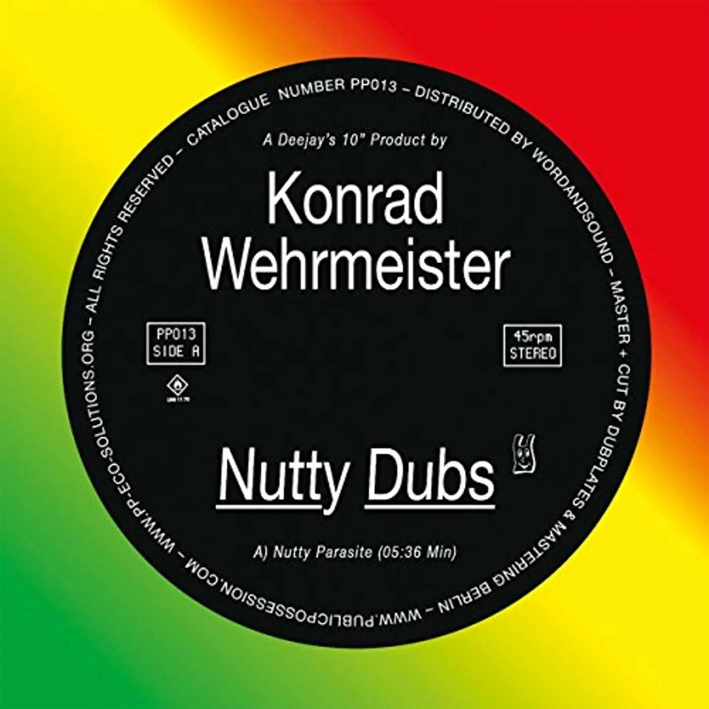 Konrad Wehrmeister Nutty Dubs Vinyl Record