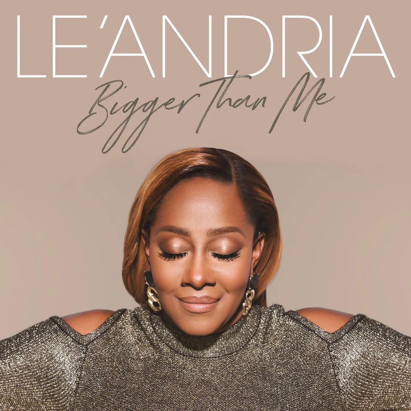 Le'Andria Johnson BIGGER THAN ME CD