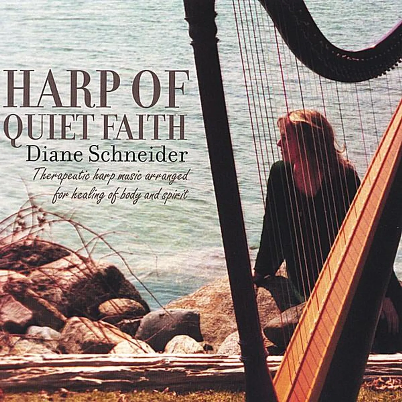Diane Schneider HARP OF QUIET FAITH CD