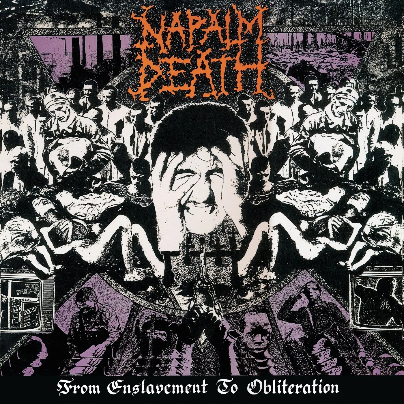 Napalm Death From Enslavement To Obliteration Vinyl Record