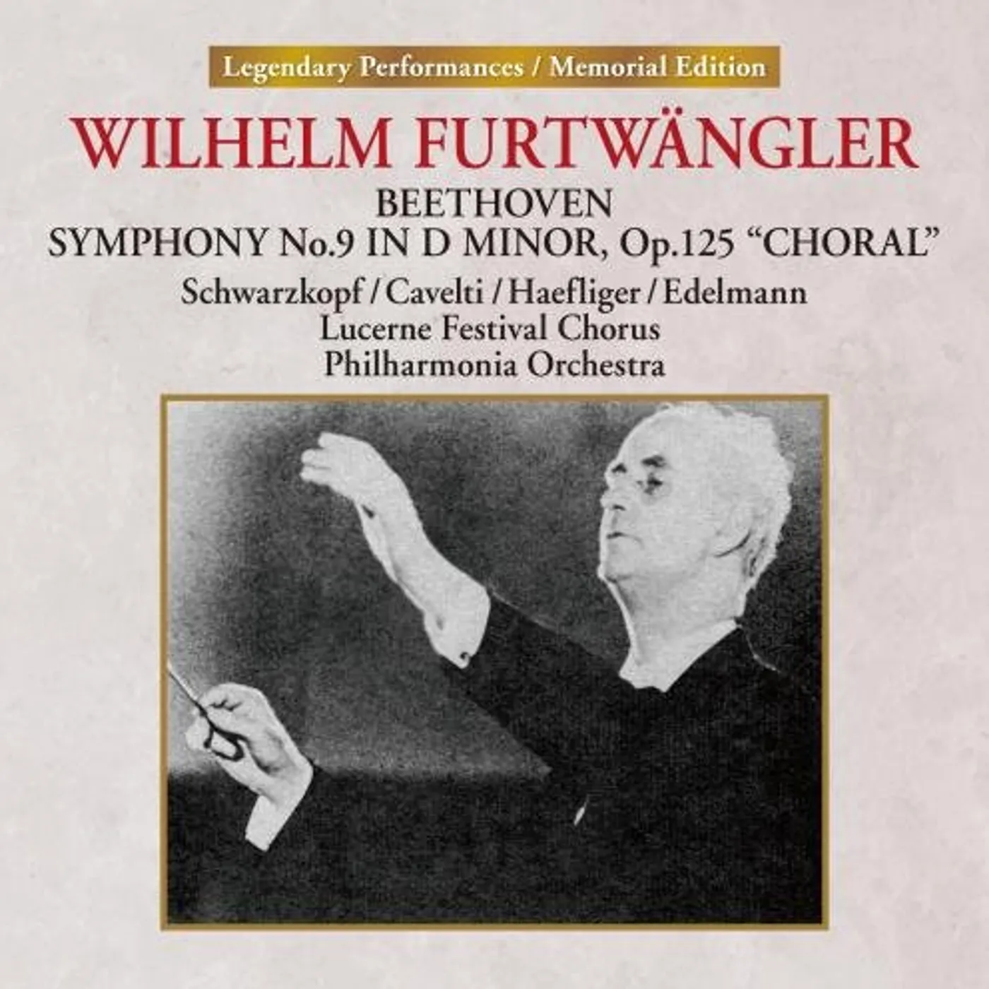 Wilhelm Furtwängler LUZERN NO DAI 9 CD