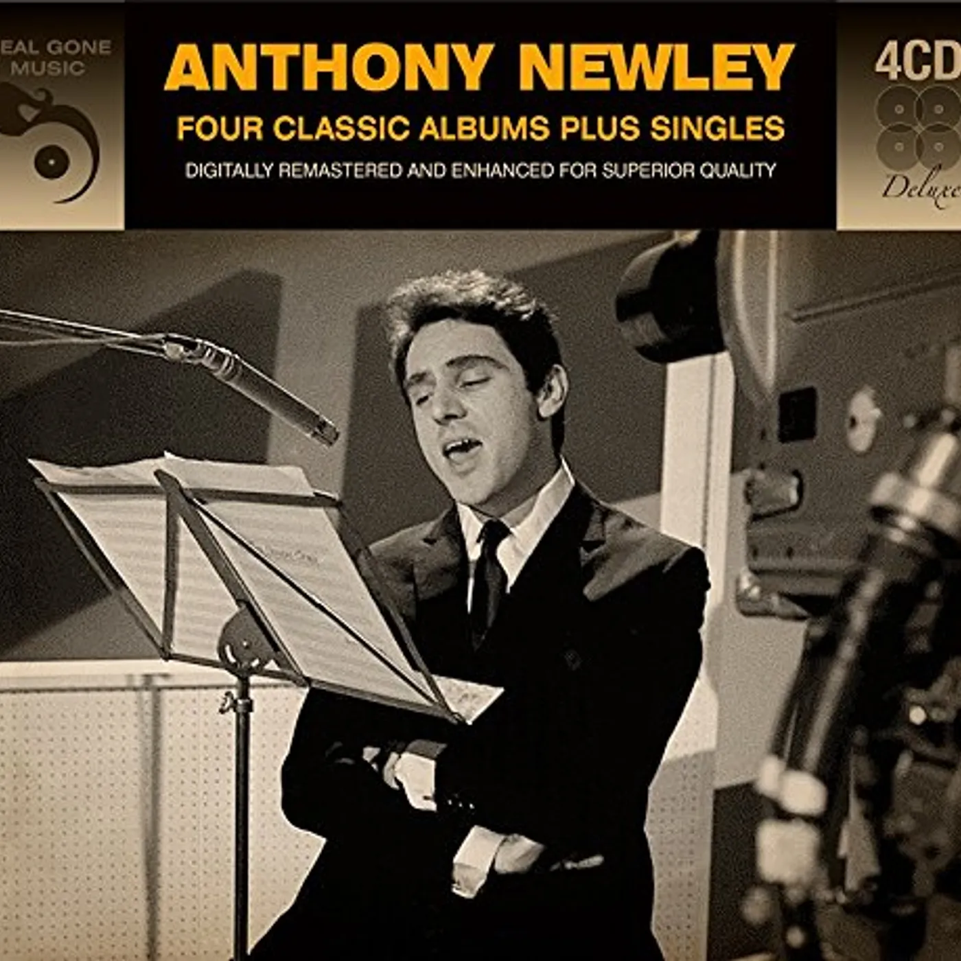 Anthony Newley 4 CLASSIC ALBUMS PLUS SINGLES CD