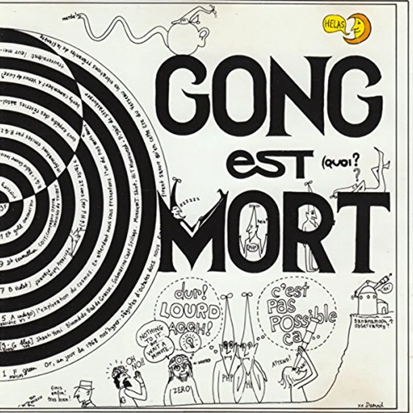 GONG EST MORT VIVE GONG Vinyl Record