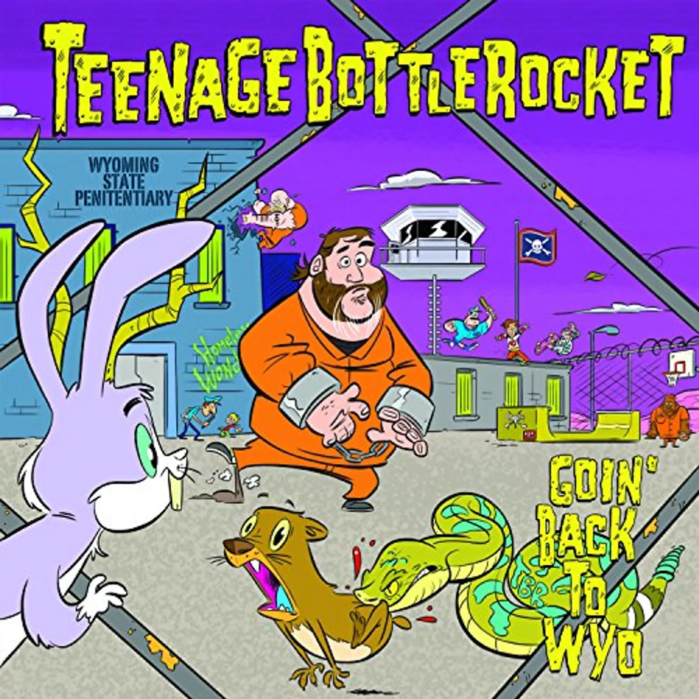 Teenage Bottlerocket GOIN BACK TO WYO Vinyl Record