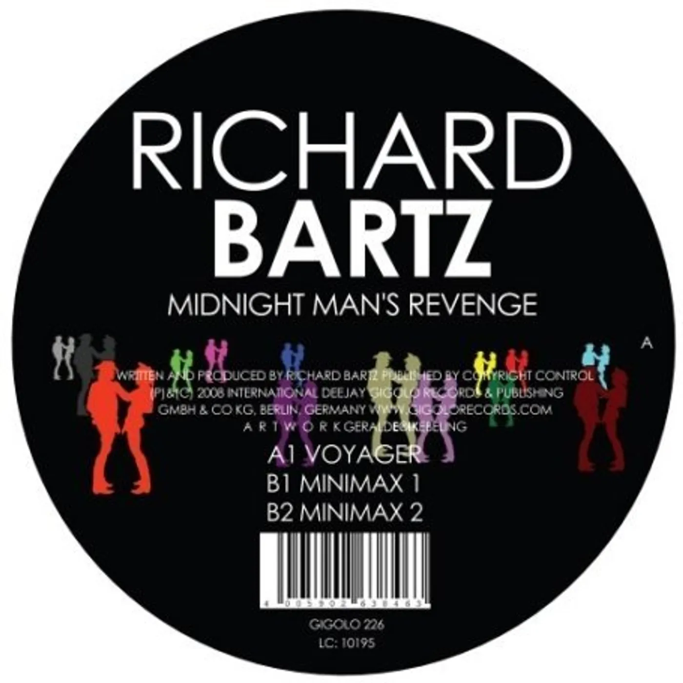 Richard Bartz Midnight Man's Revenge Vinyl Record