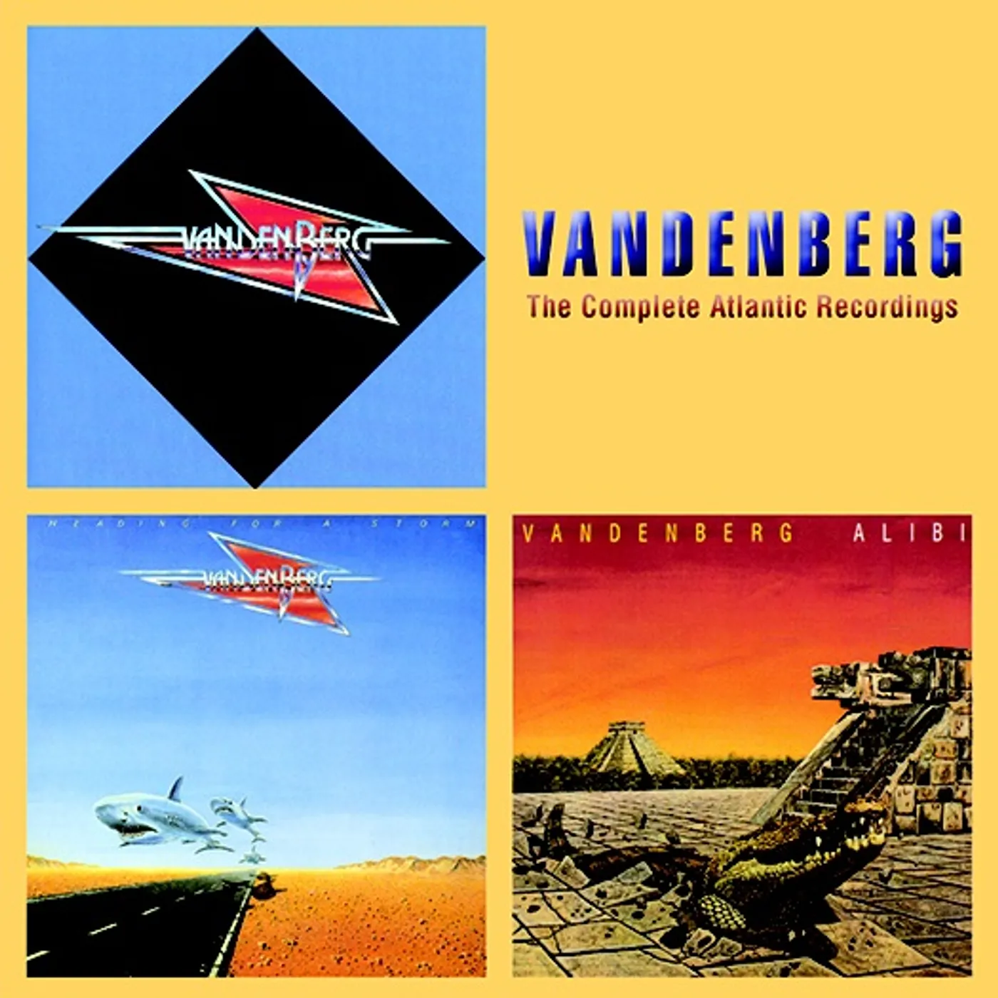 Vandenberg COMPLETE ATLANTIC RECORDINGS (2CD) (2017 REISSUE) CD