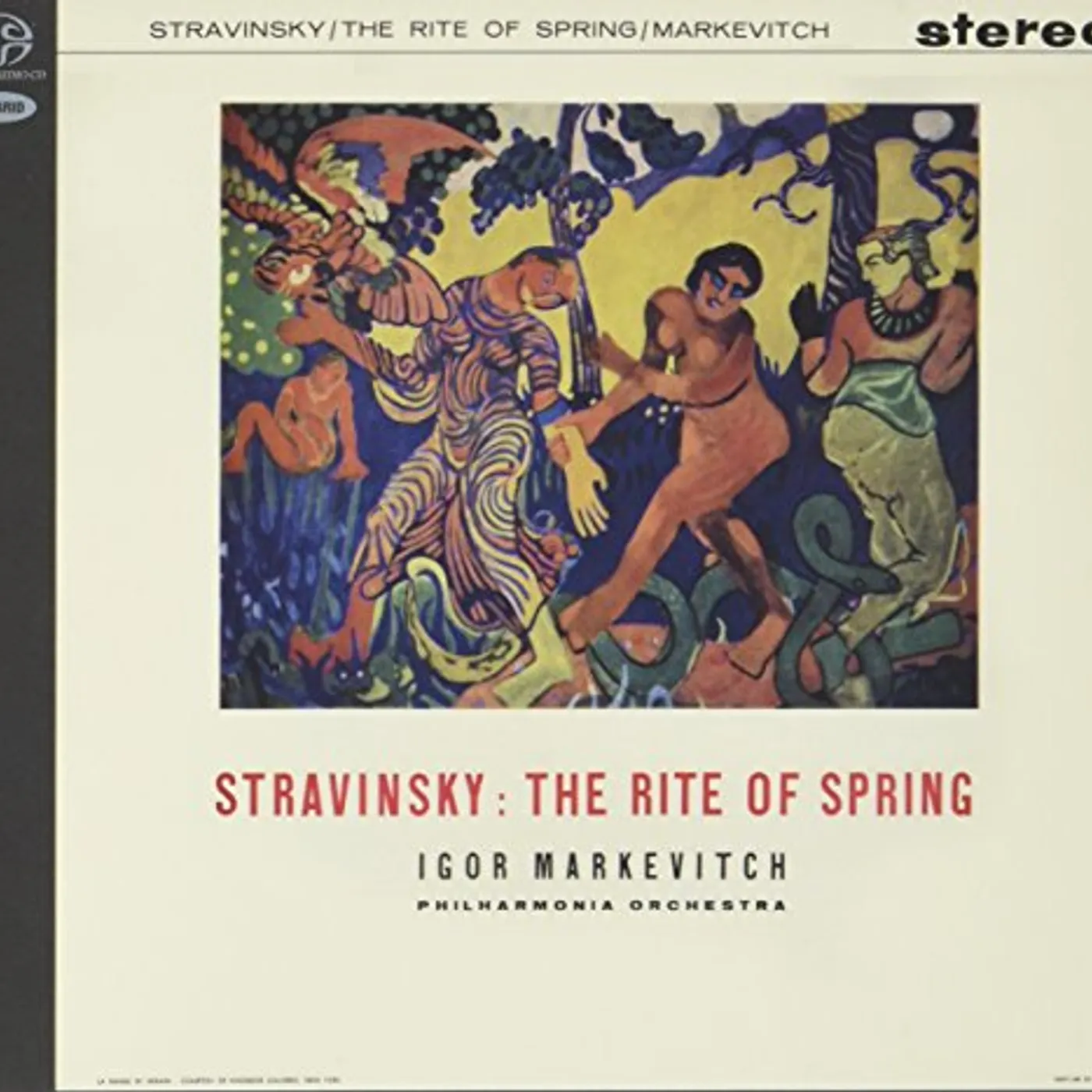 Igor Markevitch STRAVINSKY: RITE OF SPRING / TCHAIKOVSKY: NUTCRACK Vinyl Record