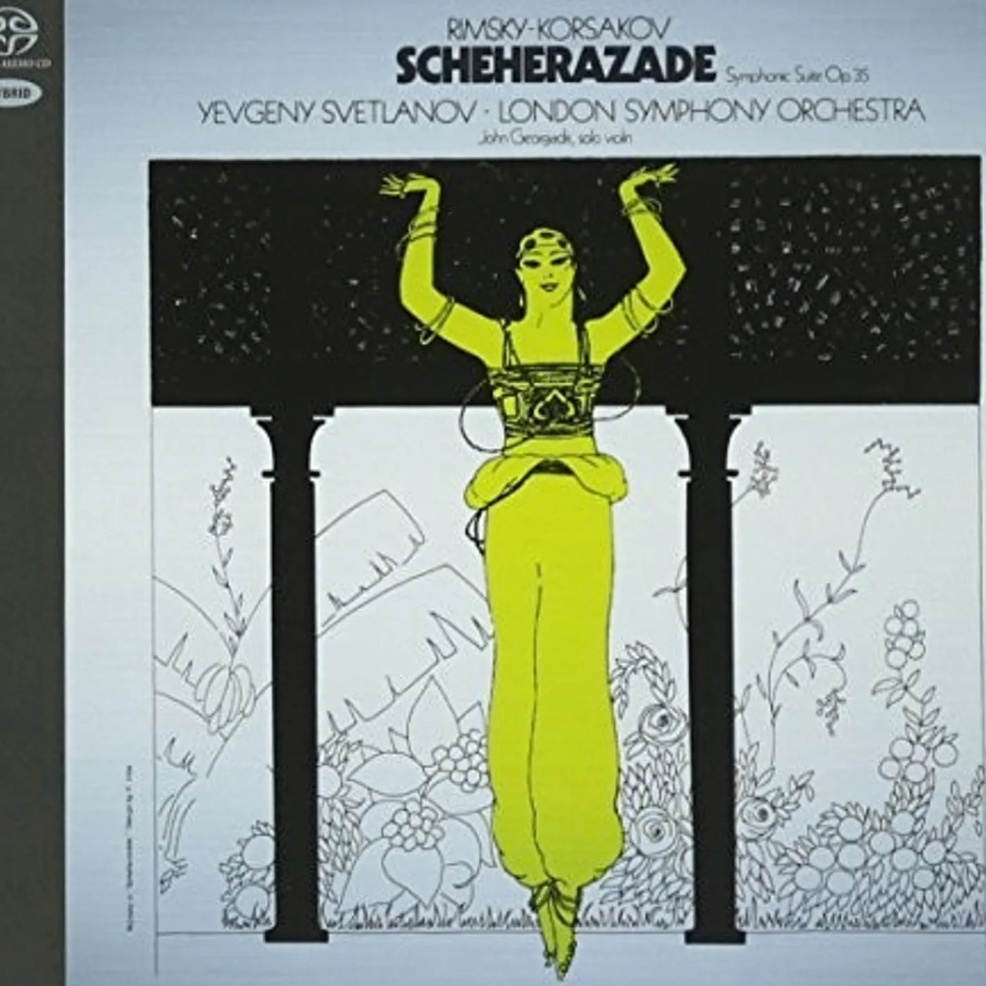Yevgeny Svetlanov SCHEHERAZADE CD Super Audio CD