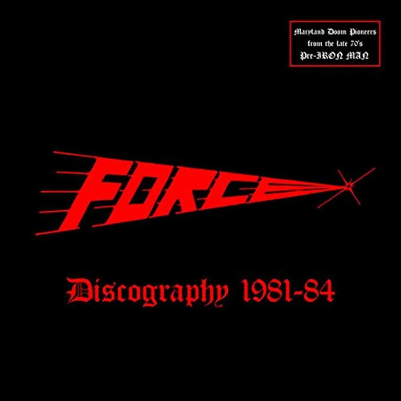 Force DISCOGRAPHY 1981-1984 CD