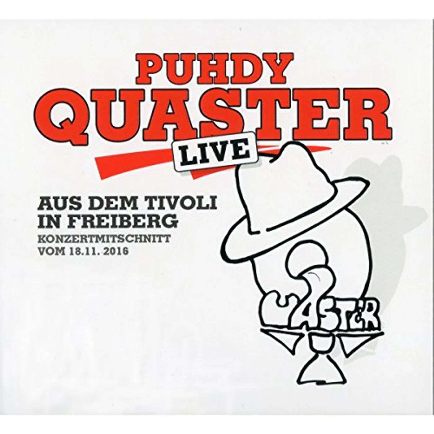 Dieter Hertrampf QUASTER LIVE AUS DEM TIVOLI CD