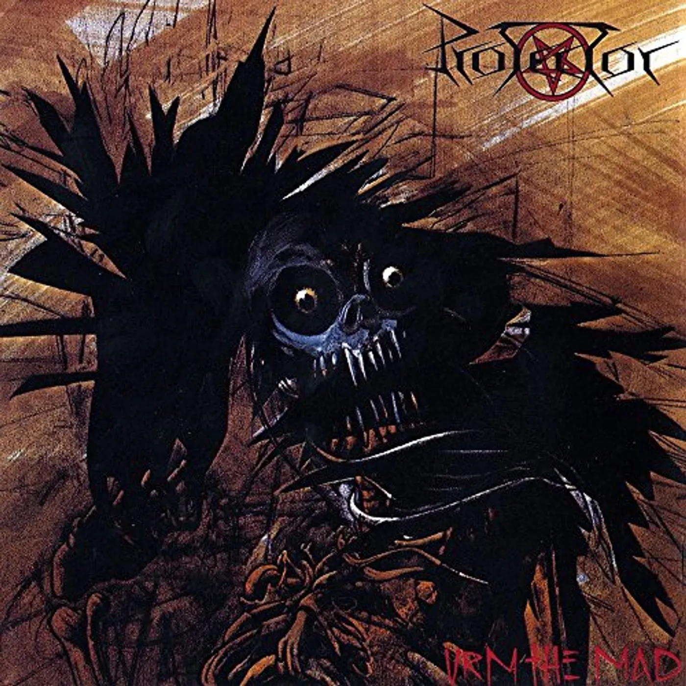 Protector URM THE MAD (TRANSPARENT BEER/BLACK SPLATTER VINYL) Vinyl Record