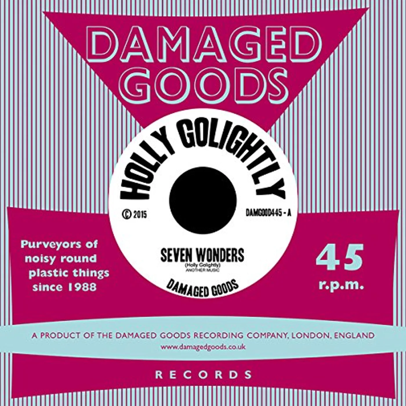 Holly Golightly SEVEN WONDERS / NOTHING LOST Vinyl Record