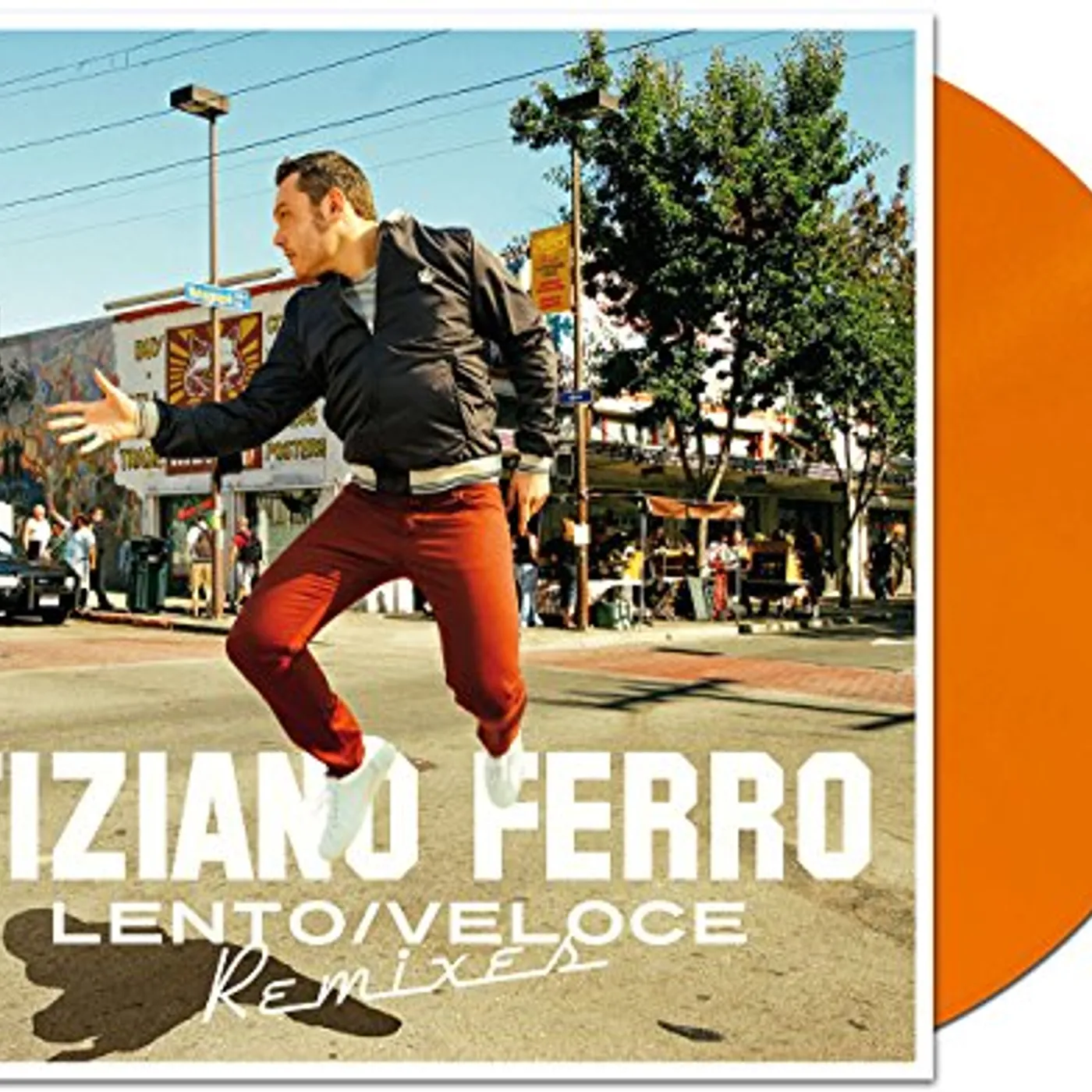 Tiziano Ferro LENTO / VELOCE RMX Vinyl Record