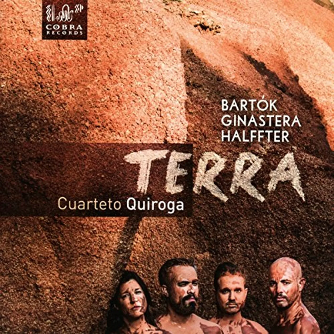 Cuarteto Quiroga TERRA: BARTOK GINASTERA & HALFFTER STRING QUARTETS CD
