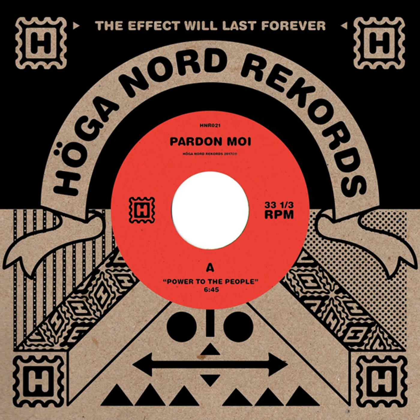 Pardon Moi Power To The People / Touch 2 Much Vinyl Record