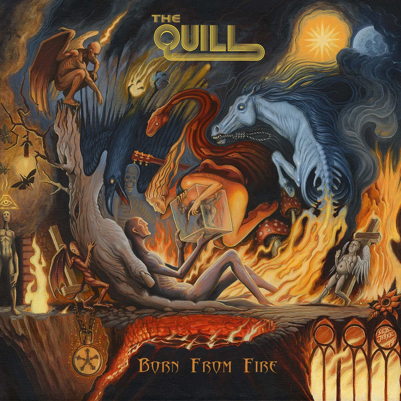 The Quill Born from Fire Vinyl Record