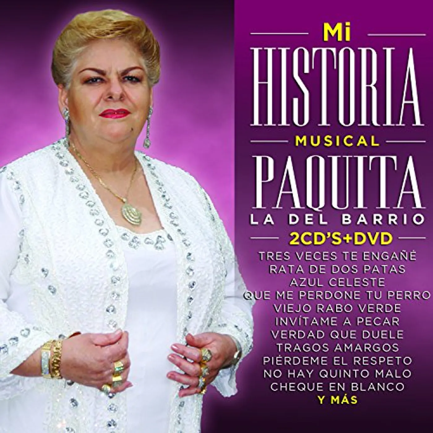 Paquita La Del Barrio MI HISTORIA MUSICAL CD