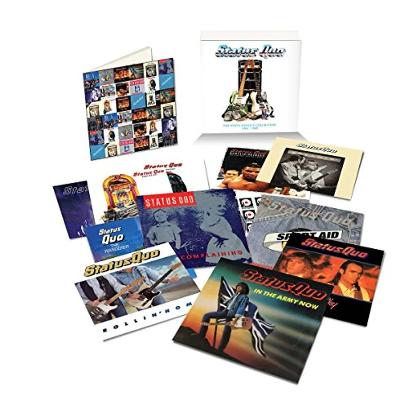 Status Quo VINYL SINGLES COLLECTION 1984-1989 Vinyl Record Box Set
