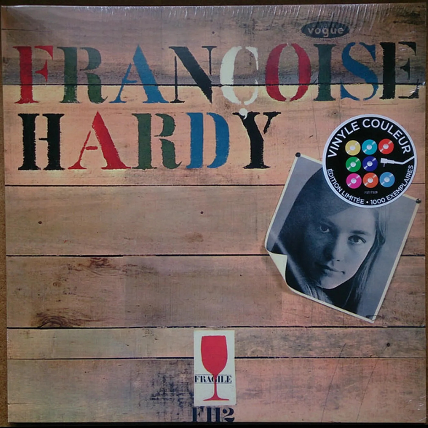 Françoise Hardy MON AMIE LA ROSE Vinyl Record