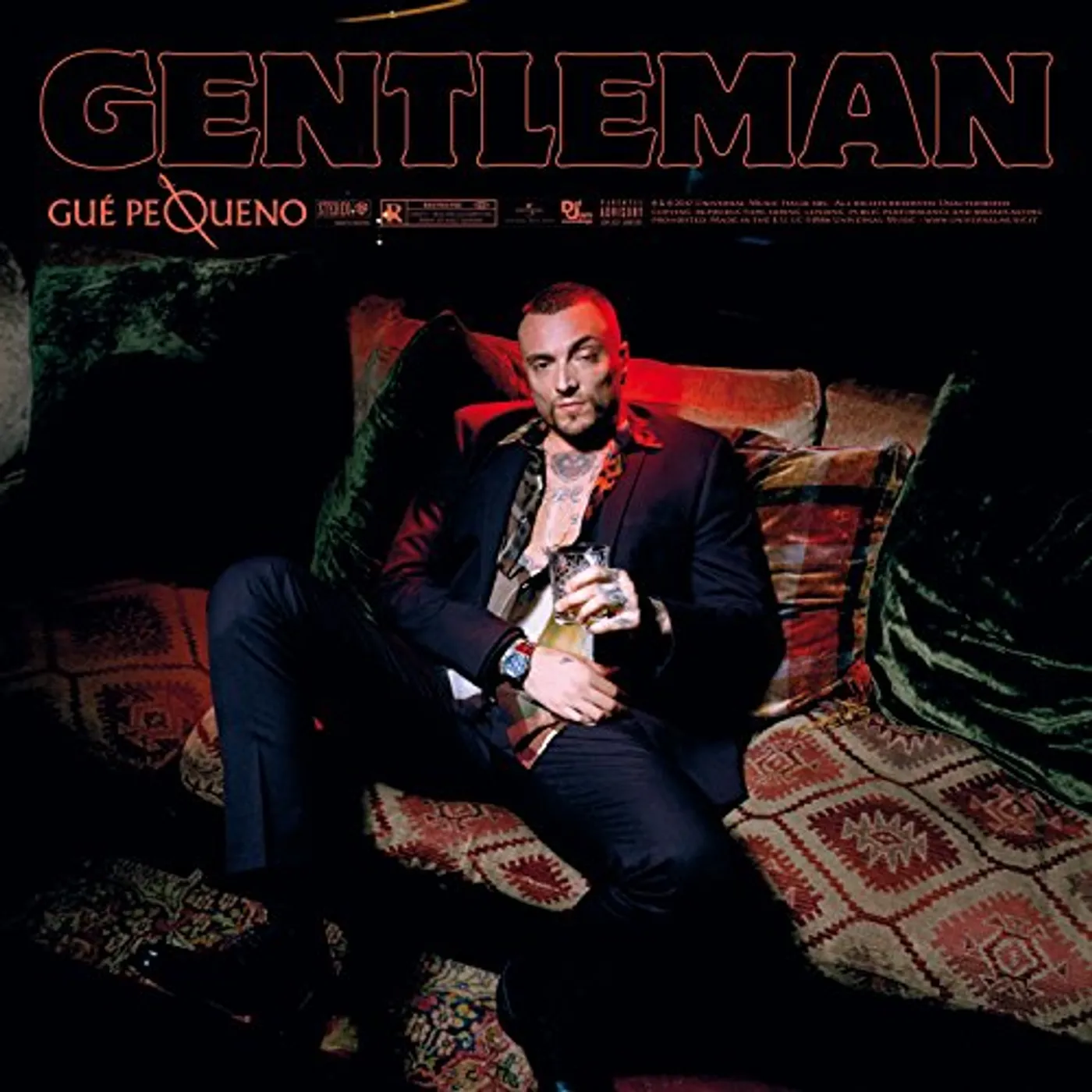 Gue Pequeno GENTLEMAN (RED VERSION) CD