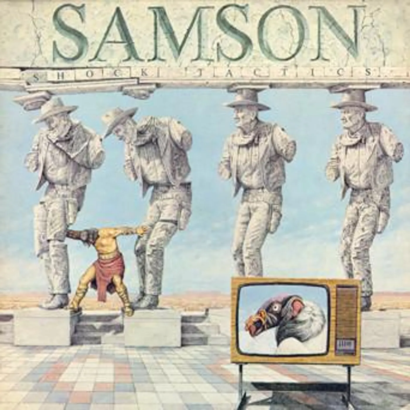 Samson Shock Tactics Vinyl Record