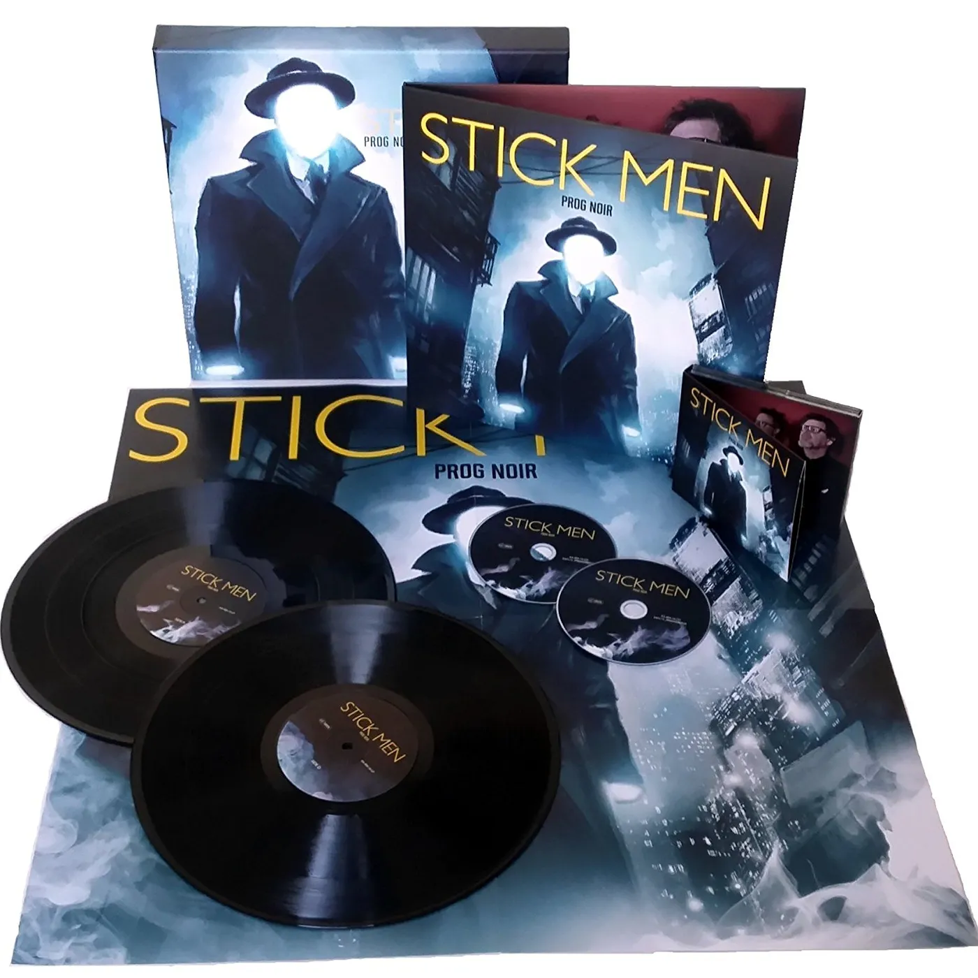 Stick Men PROG NOIR: DELUXE EDITION Vinyl Record