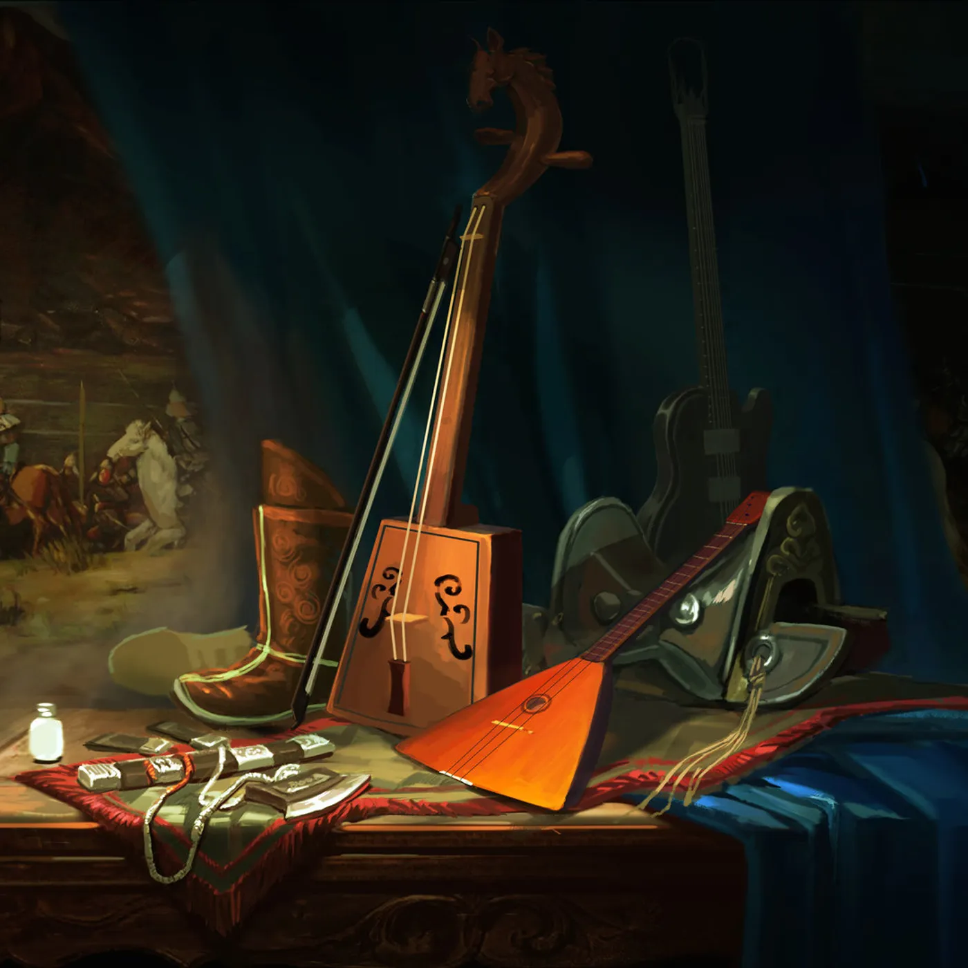 Nine Treasures ARVAN ALD GUULIN HONSHOOR CD