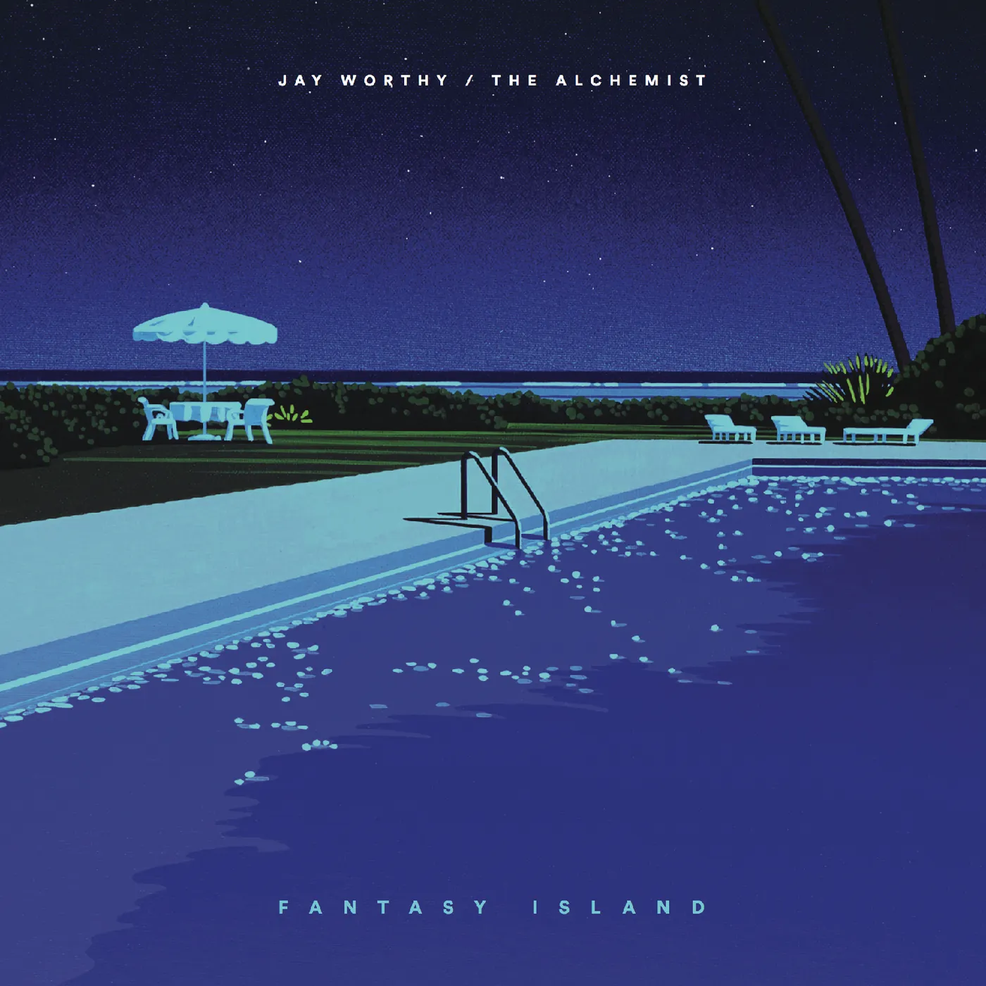 Jay Worthy / Alchemist FANTASY ISLAND Vinyl Record