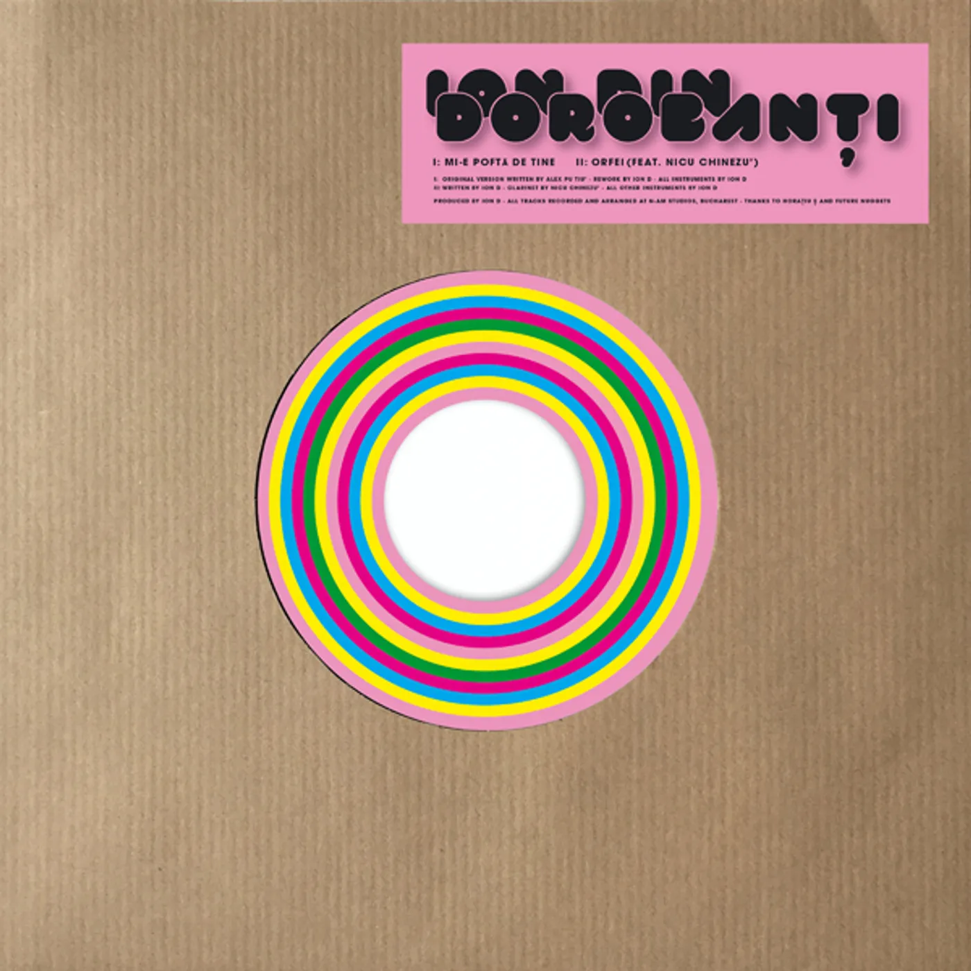 ION DIN DOROBANTI Vinyl Record