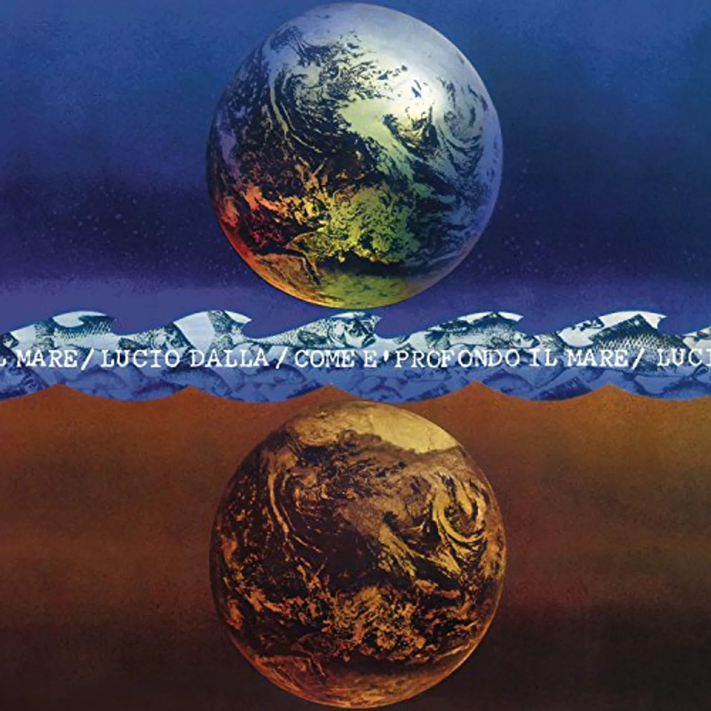 Lucio Dalla Come E' Profondo Il Mare Vinyl Record