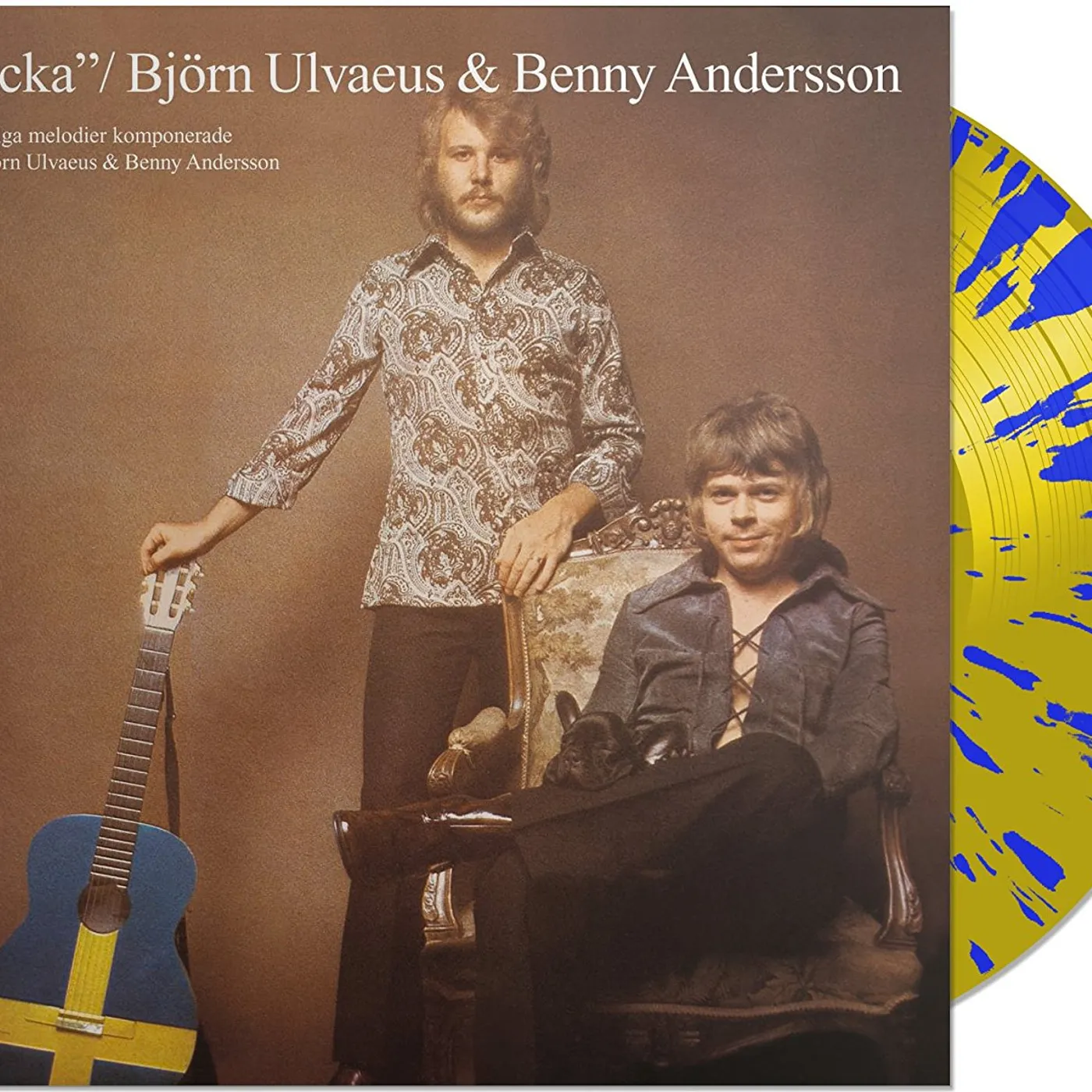Benny Andersson, Björn Ulvaeus LYCKA (BLUE & YELLOW VINYL) Vinyl Record