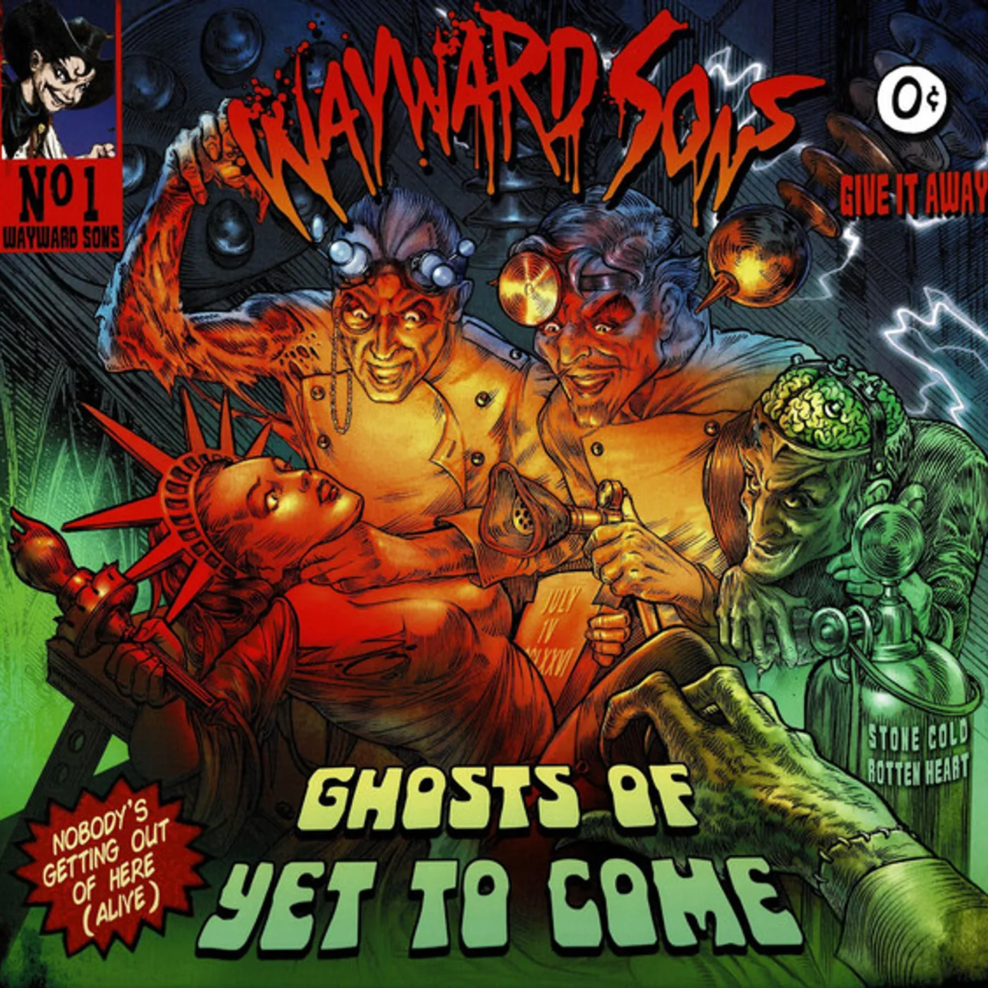 Wayward Sons GHOSTS OF YET TO COME Vinyl Record