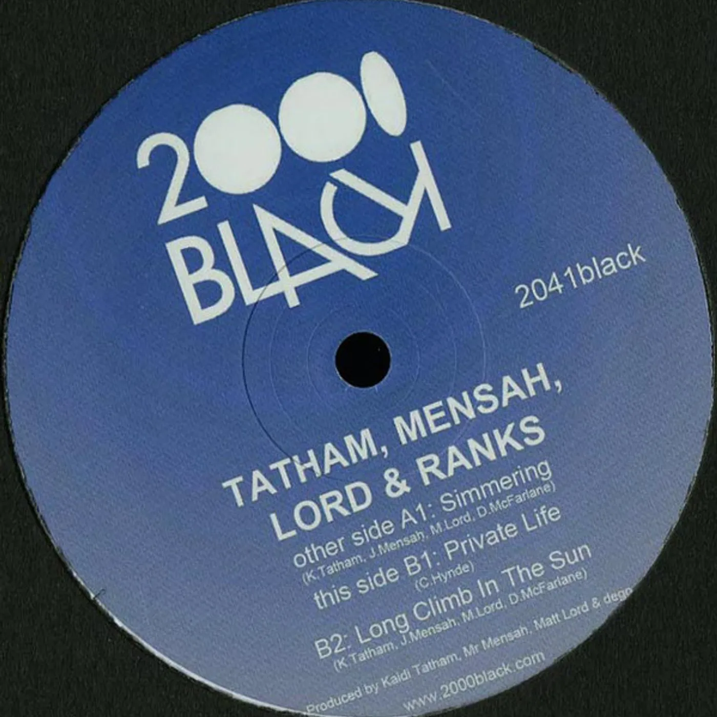 Tatham,Mensah,Lord & Ranks SIMMERING Vinyl Record
