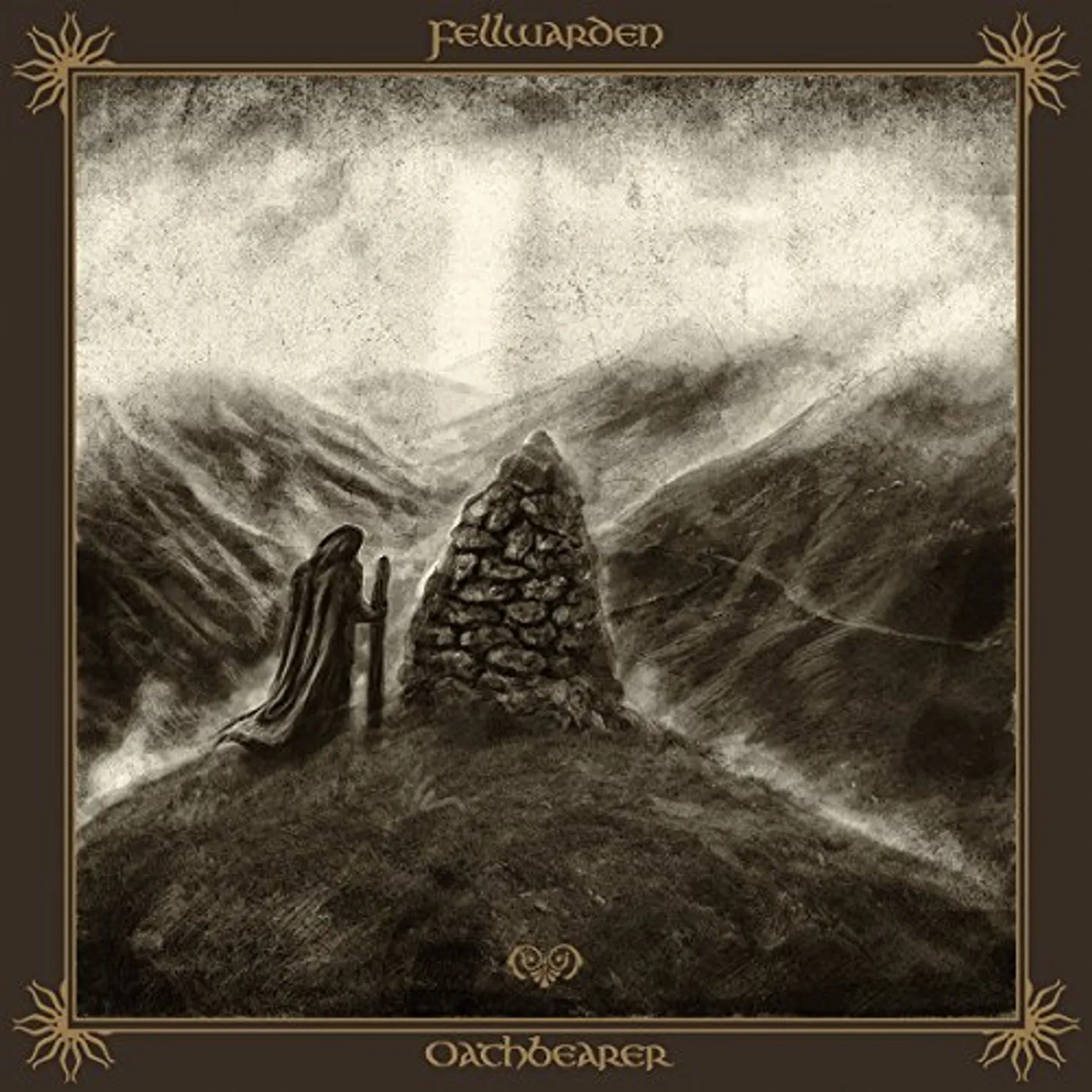 Fellwarden OATHBEARER (WHITE VINYL) Vinyl Record