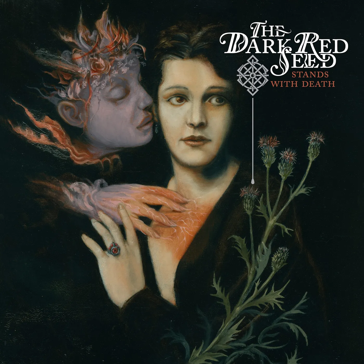 The Dark Red Seed Stands with Death Vinyl Record