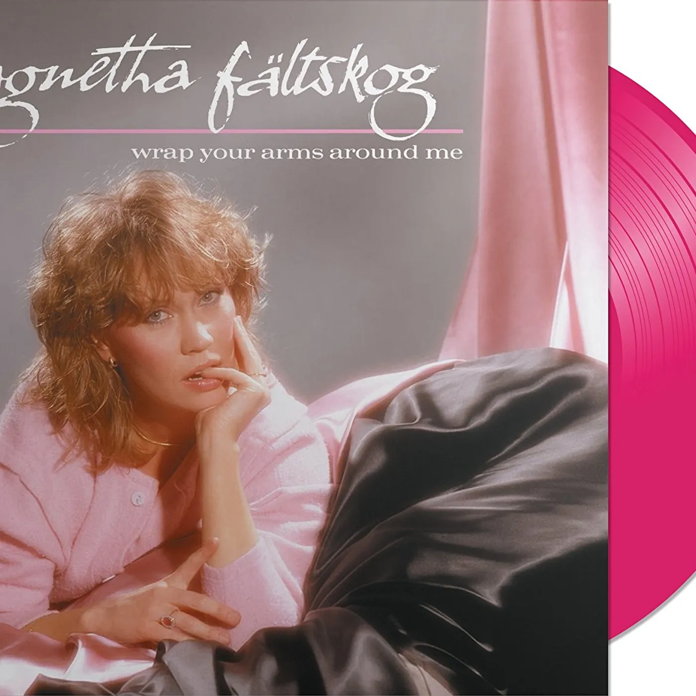 Agnetha Fältskog WRAP YOUR ARMS AROUND ME (PINK VINYL) Vinyl Record