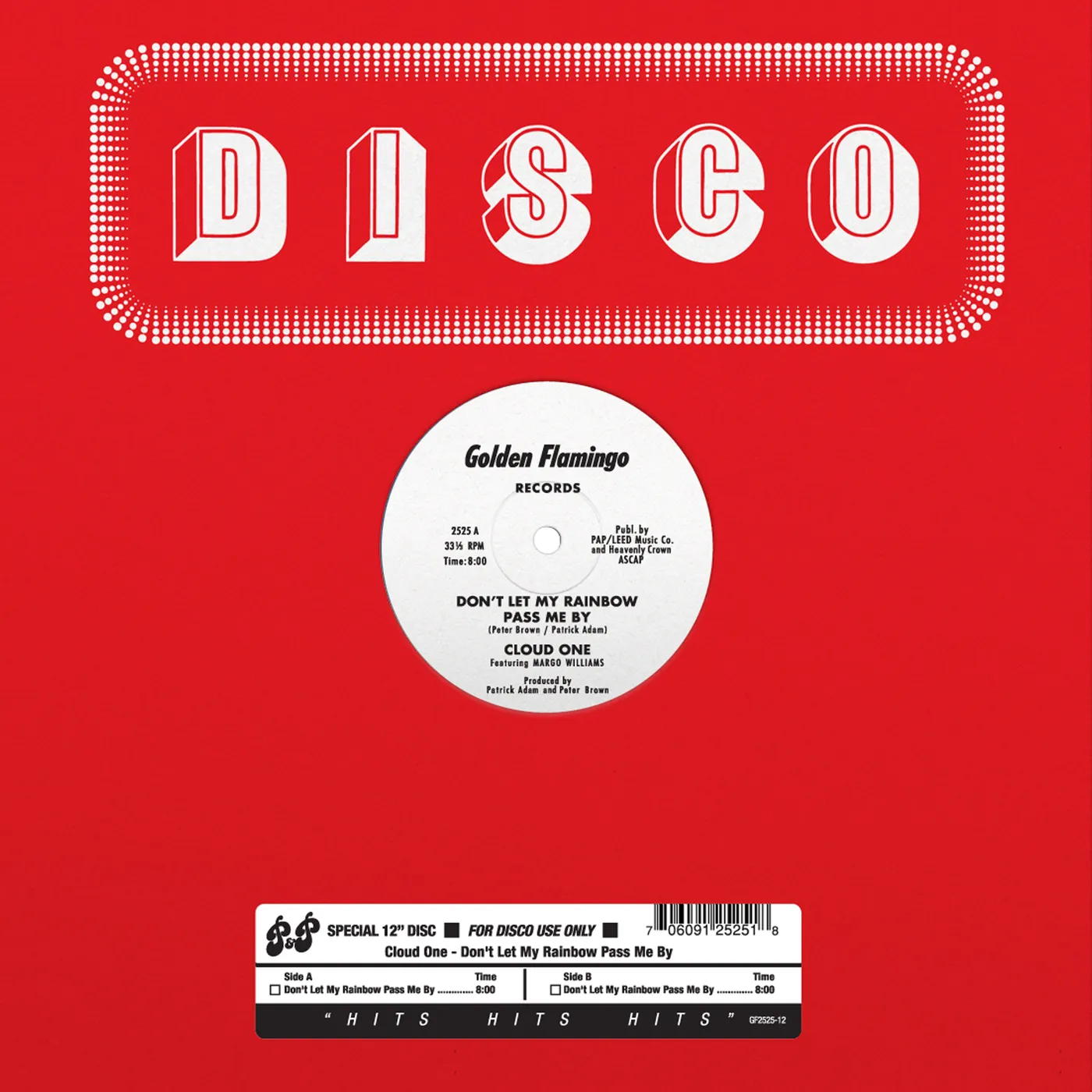 Cloud One Don't Let My Rainbow Pass Me By Vinyl Record