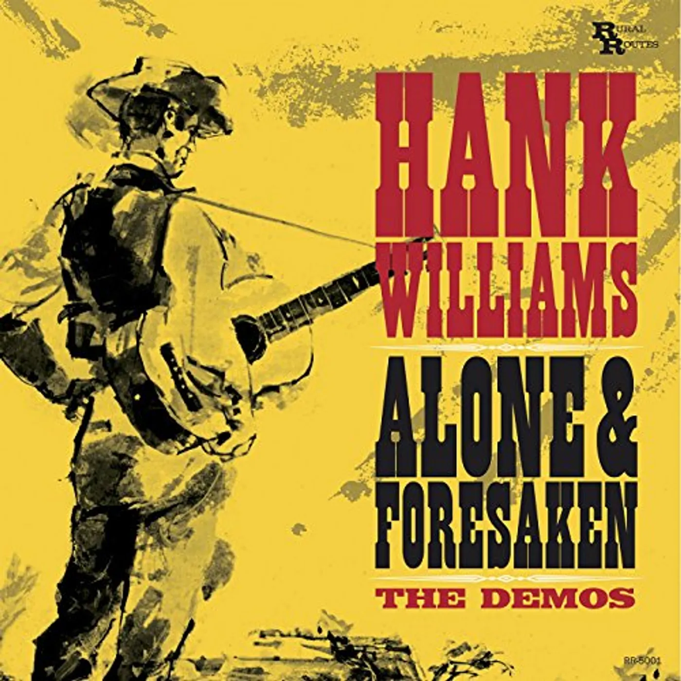 Hank Williams ALONE & FORSAKEN: THE DEMOS Vinyl Record