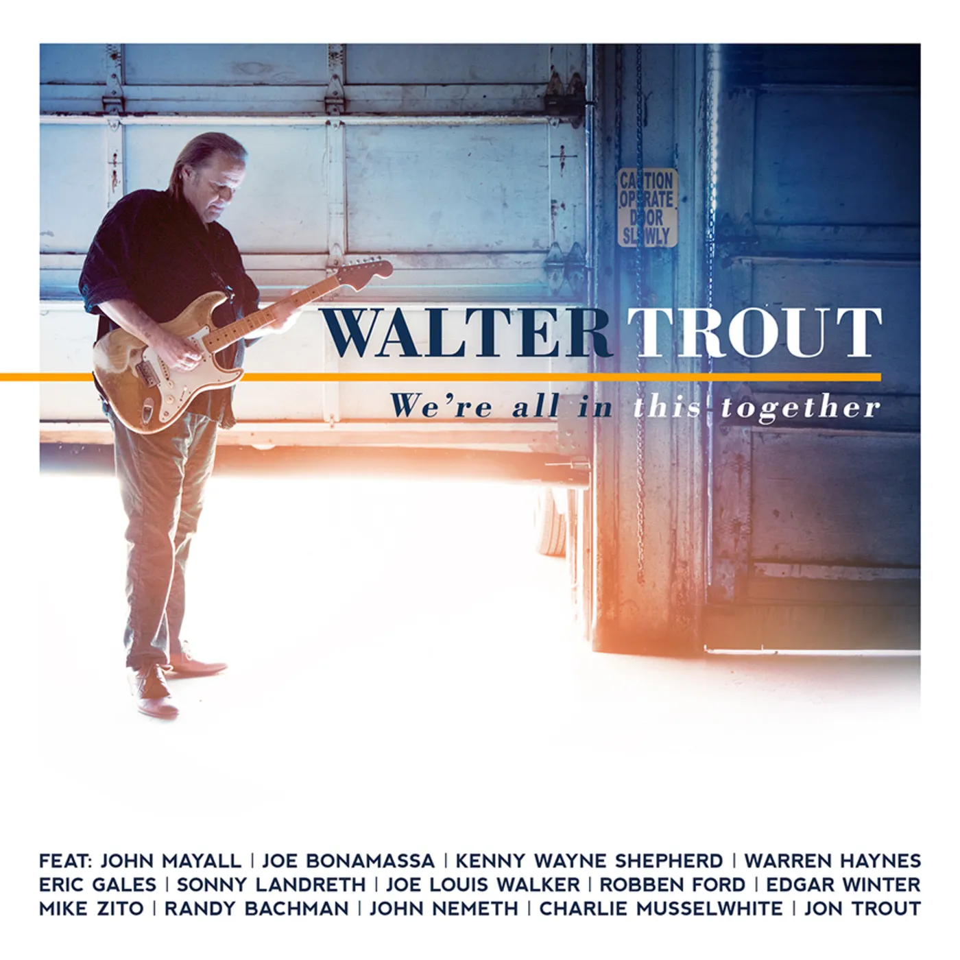 Walter Trout WE'RE ALL IN THIS TOGETHER CD