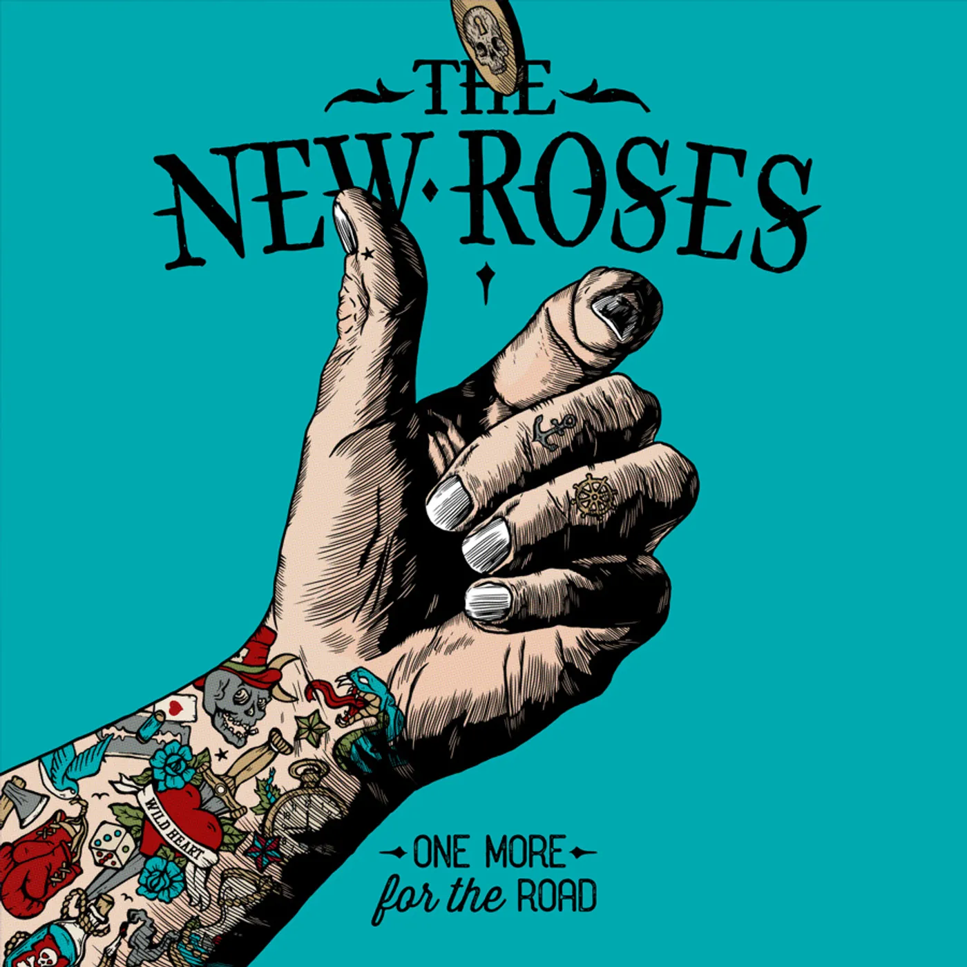 The New Roses ONE MORE FOR THE ROAD CD