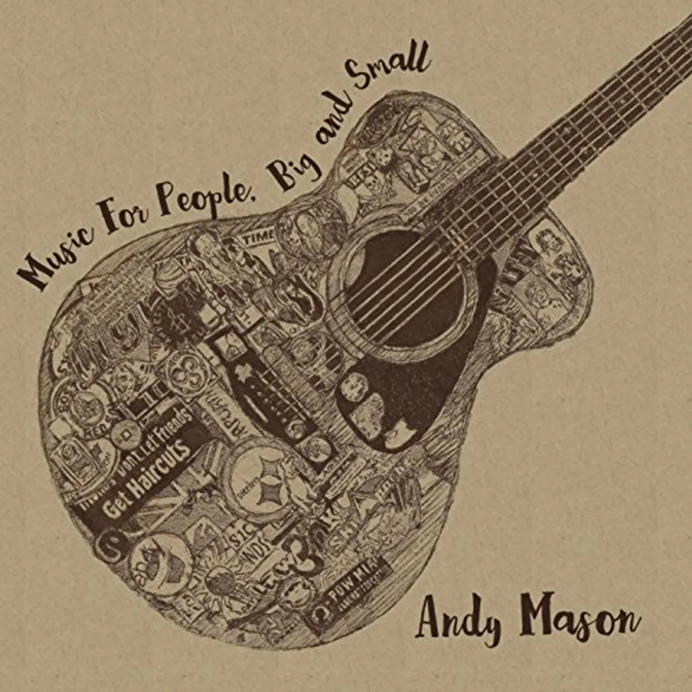 Andy Mason MUSIC FOR PEOPLE BIG AND SMALL CD