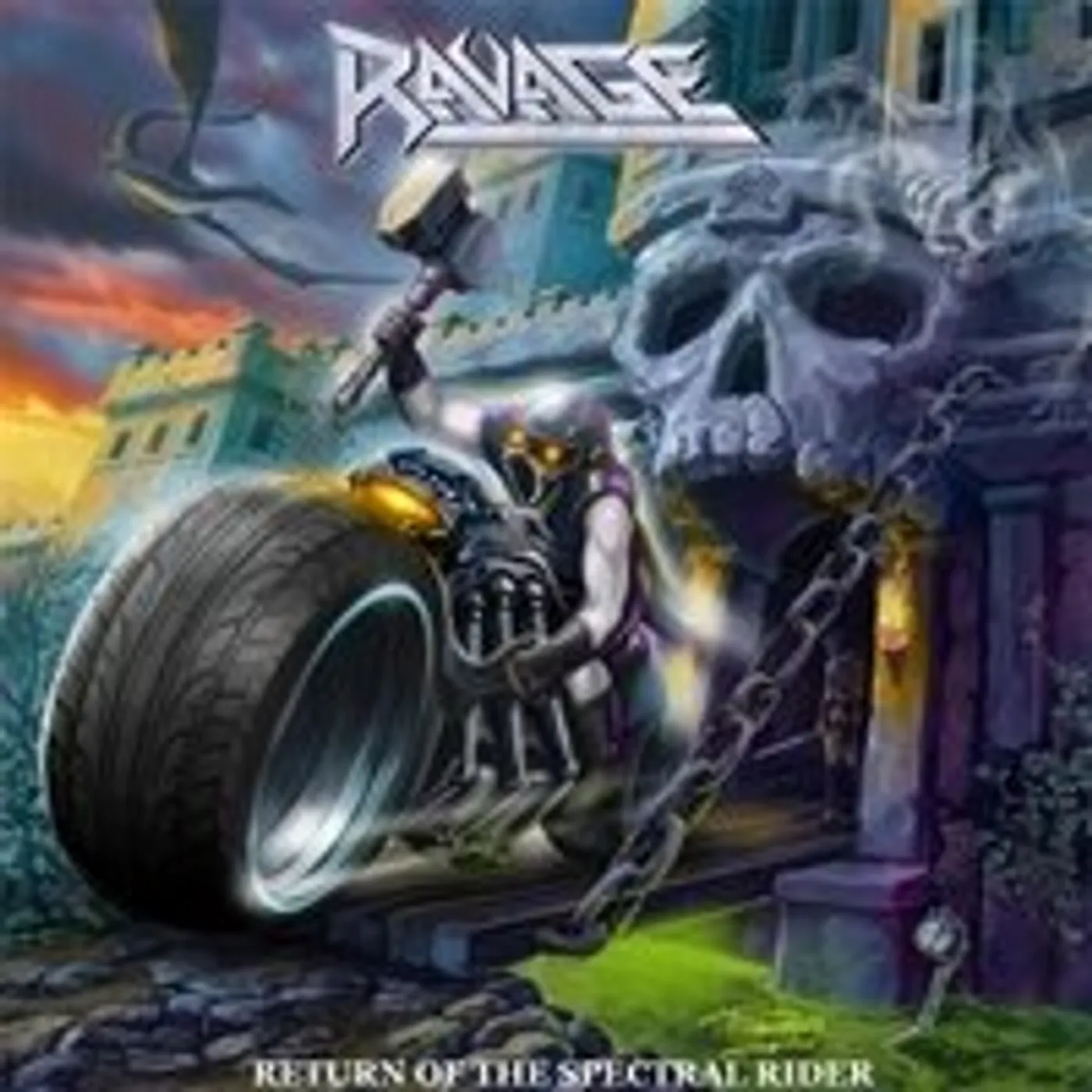 Ravage RETURN OF THE SPECTRAL RIDER CD